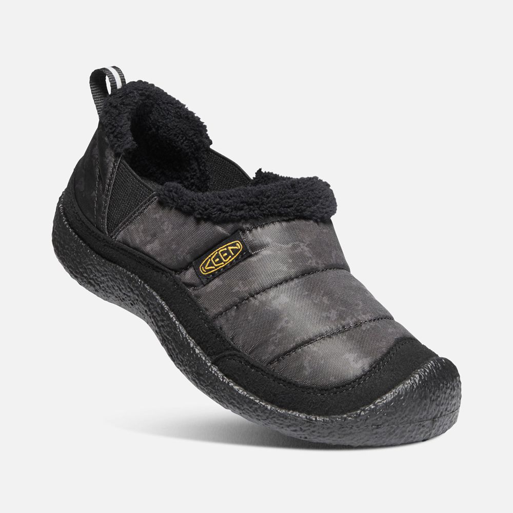 Zapatos Marca Keen Mexico Negros/Amarillos - Niños Howser Ii - UF9513706